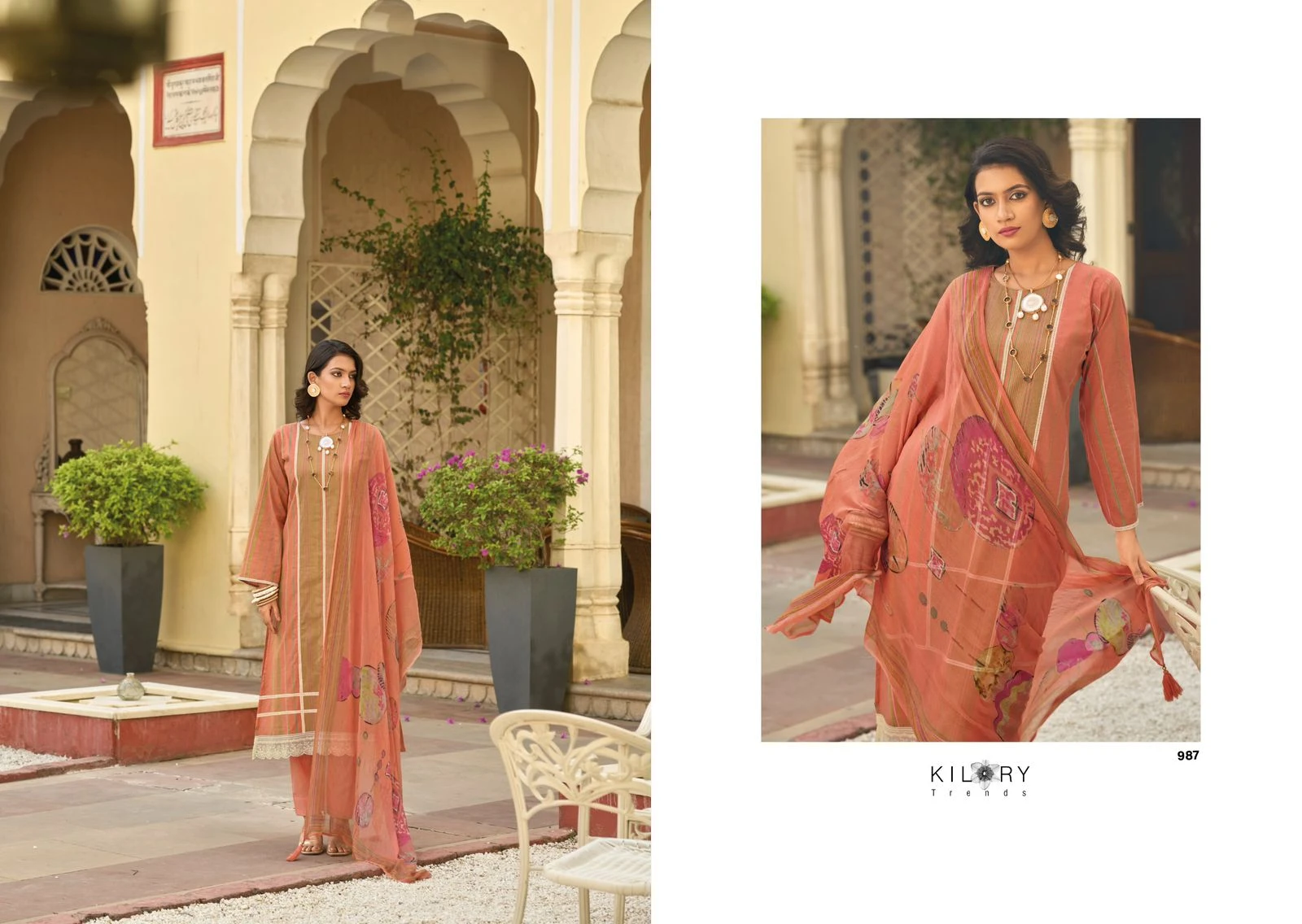 Kilory Trendz Legacy of Summer Pure Lawn Cotton Wholesale Fancy Pakistani Salwar Suit Catalog — Wholesale Salwar Suits, Kilory Trends wholesale from Surat — view 3